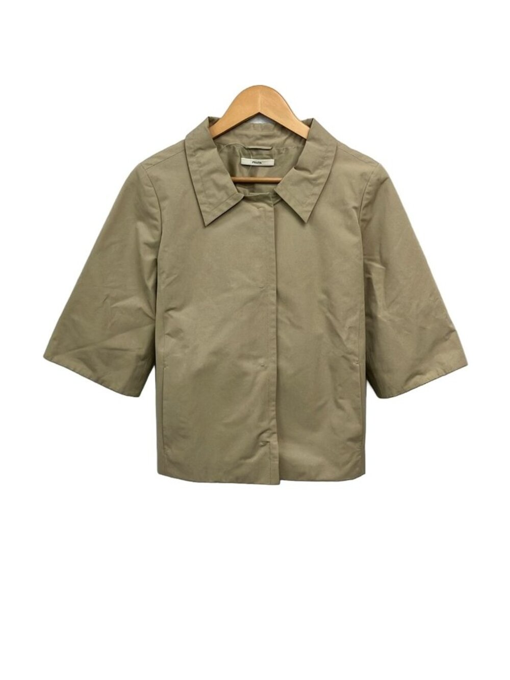 Prada Jacket M Gray Beige